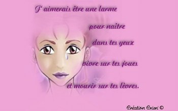 ENCORE UN POEME C TRO GENIAL NN?